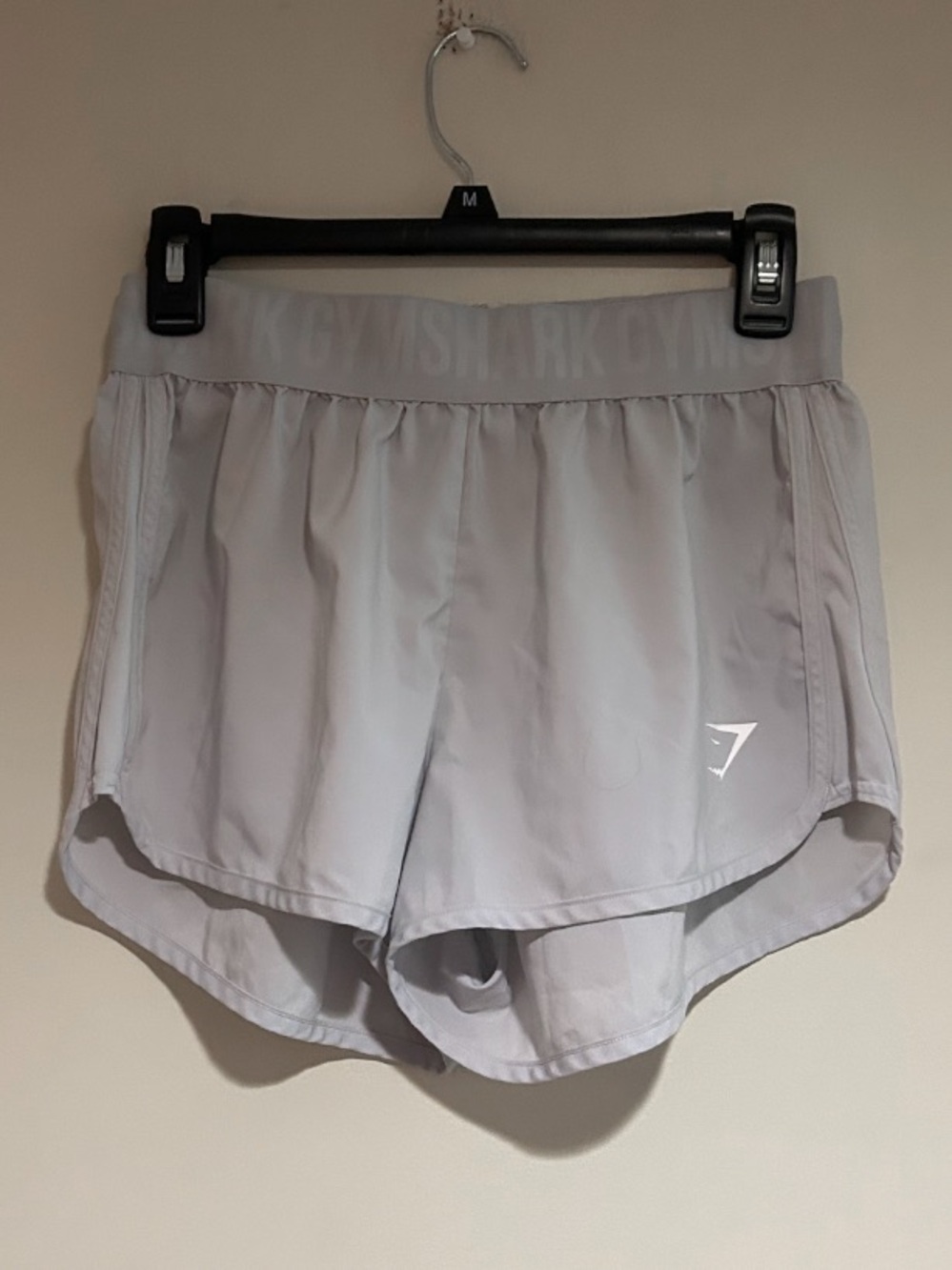 Gymshark Light Gray Shorts Size Small